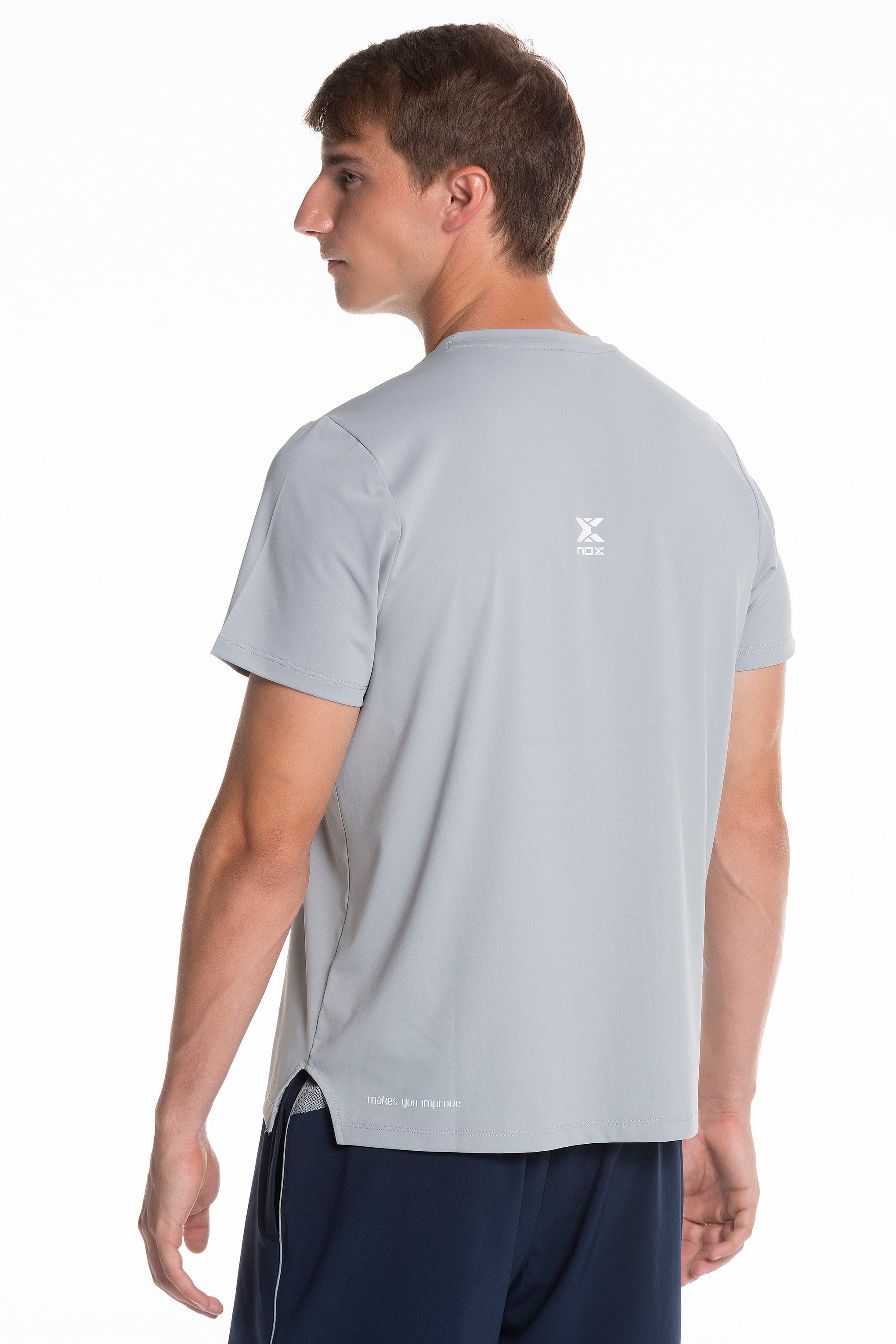 NOX T-shirt TEAM Regular (grey)