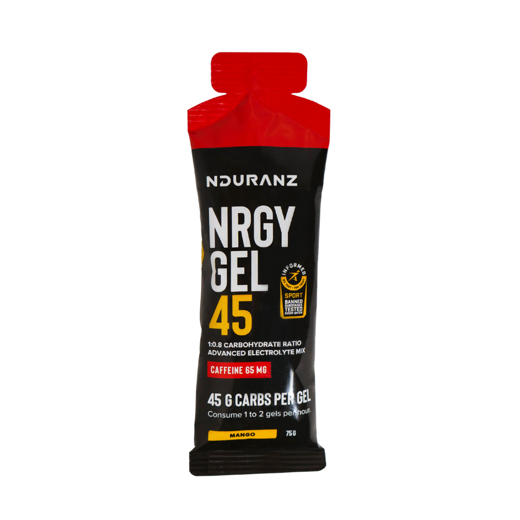 NDURANZ NRGY UNIT GEL 45g CARBS SU KOFEINU (130mg) NDURANZ