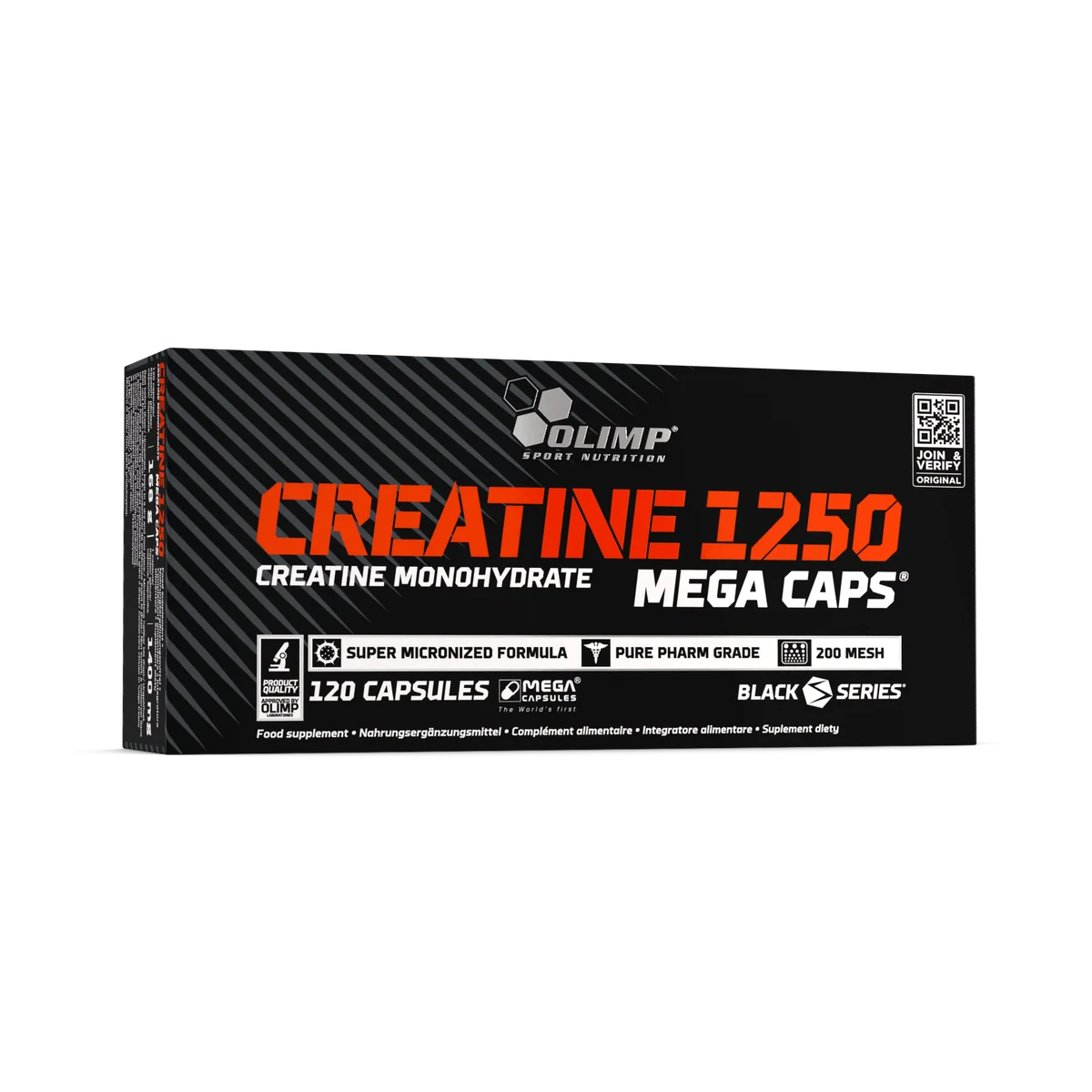 Olimp Creatine Mega Caps 1250 mg 120 caps.