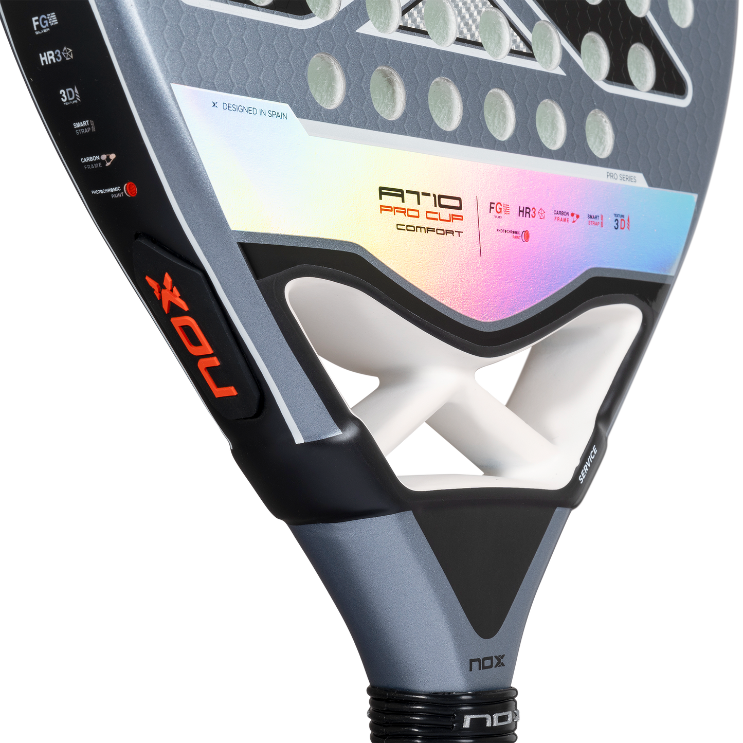 Padel racket NOX 2025 AT10 Pro Cup COMFORT by Agustin Tapia