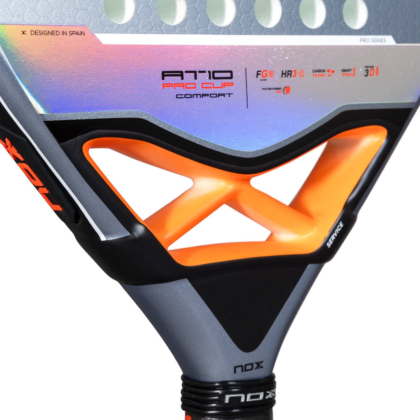 Padel racket NOX 2025 AT10 Pro Cup COMFORT by Agustin Tapia