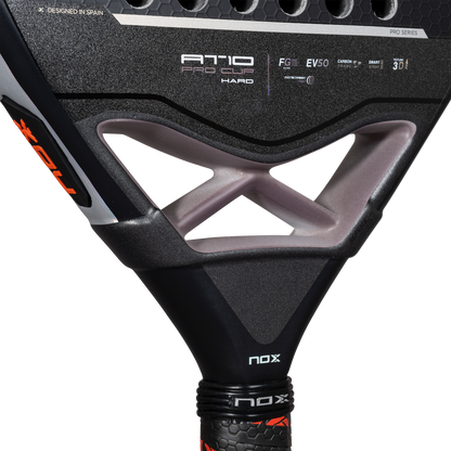 Padelio raketė NOX 2025 AT10 Pro Cup HARD by Agustin Tapia