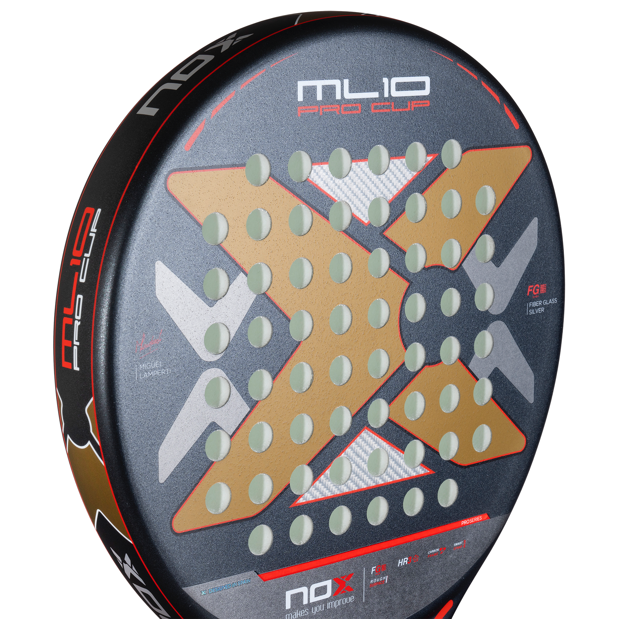 NOX 2025 ML10 Pro Cup ROUGH SURFACE EDITION by Miguel Lamperti