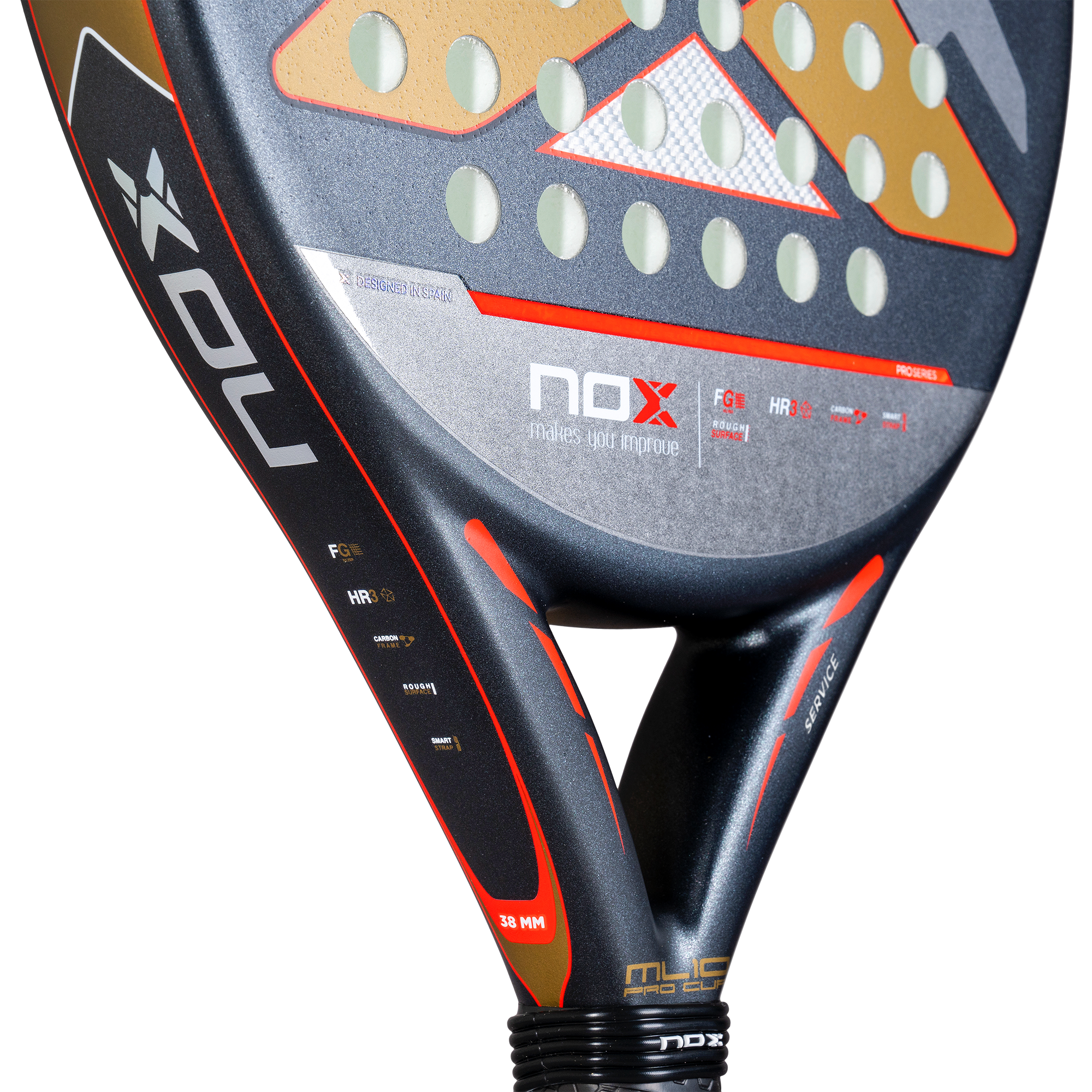 NOX 2025 ML10 Pro Cup ROUGH SURFACE EDITION by Miguel Lamperti