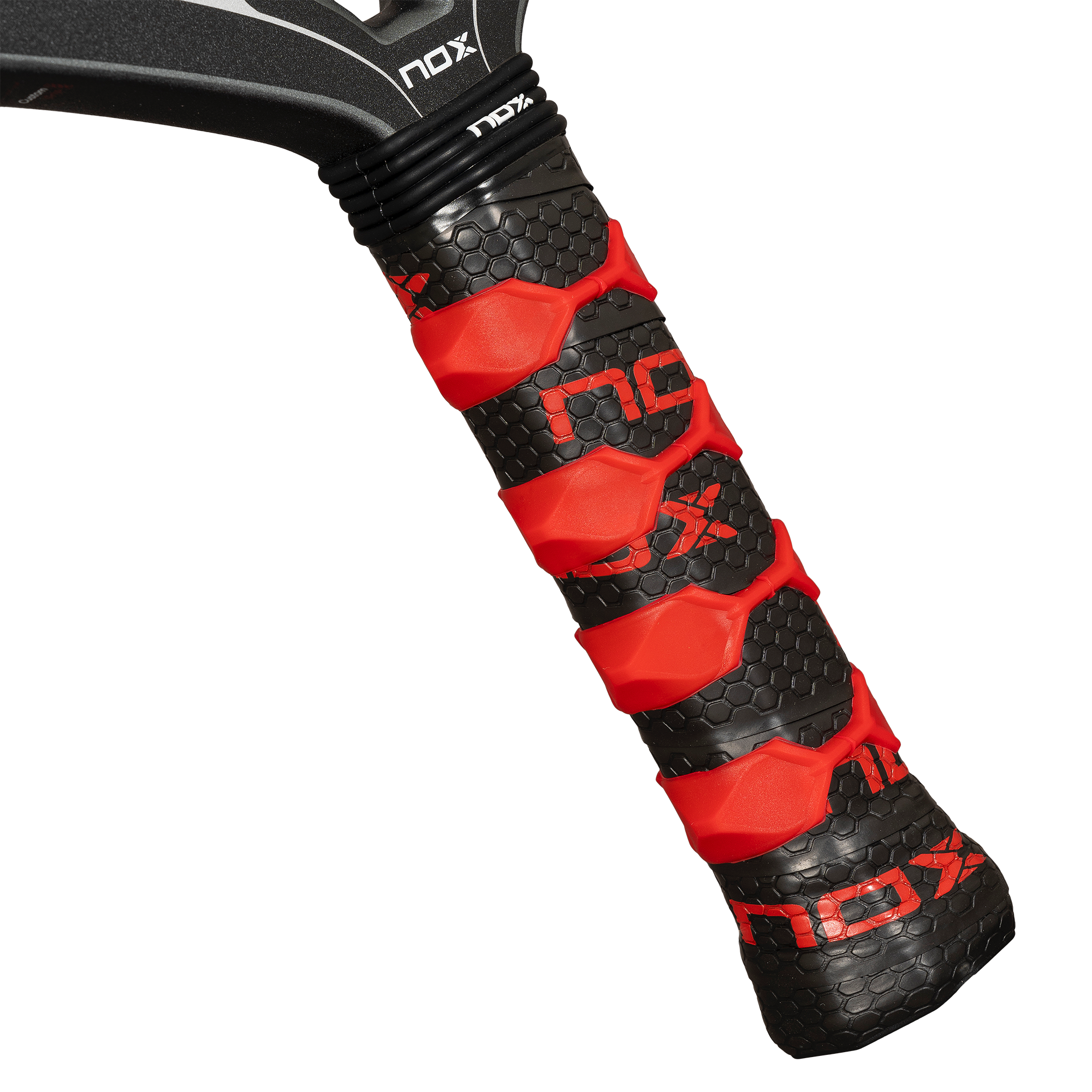 NOX Luxury Nerbo pickleball raketės rankena – ergonomiška su patogia, neslystančia apvija ir aukštos kokybės medžiagomis