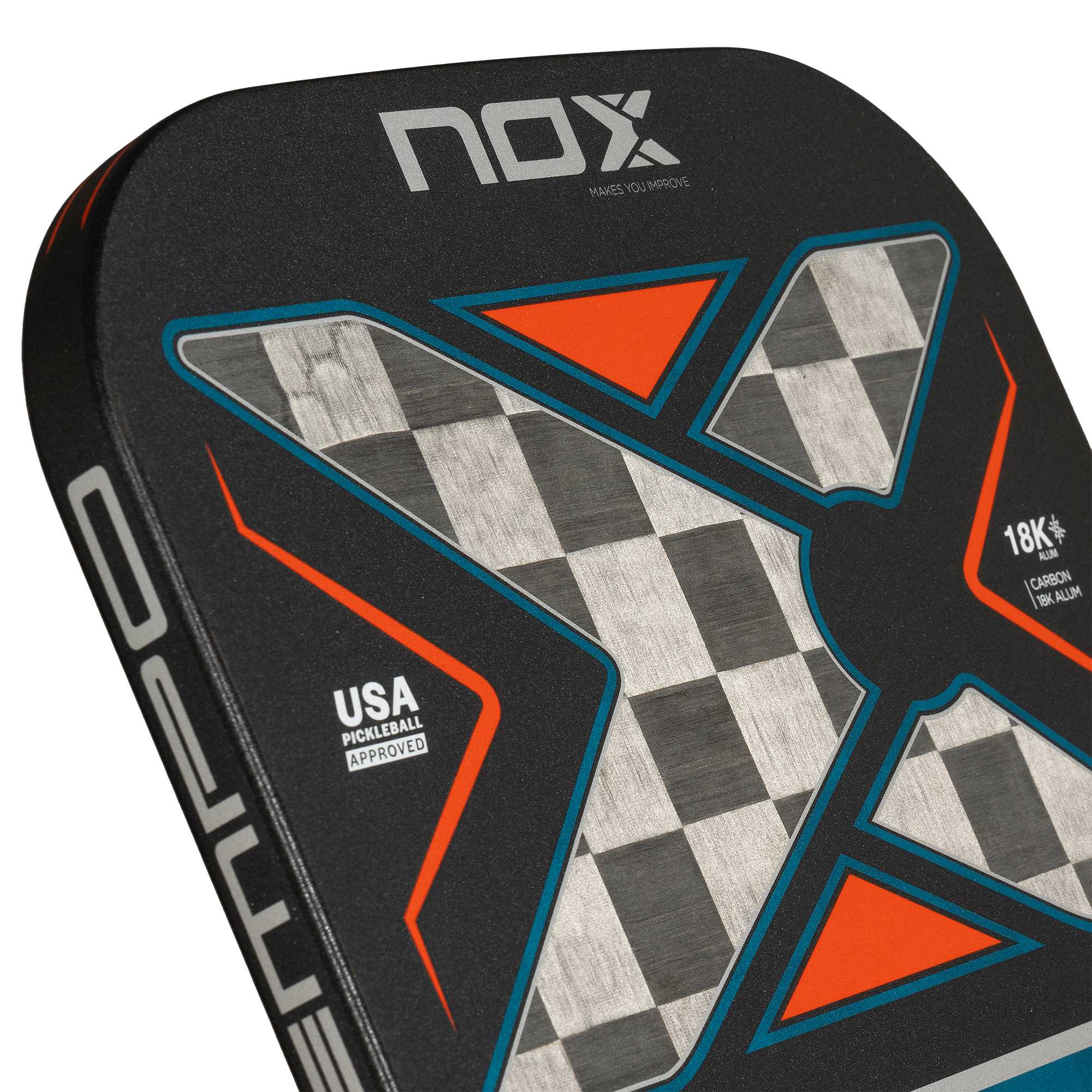 NOX LUXURY TEMPO 18K ALUM-CARBON PickleBall racket