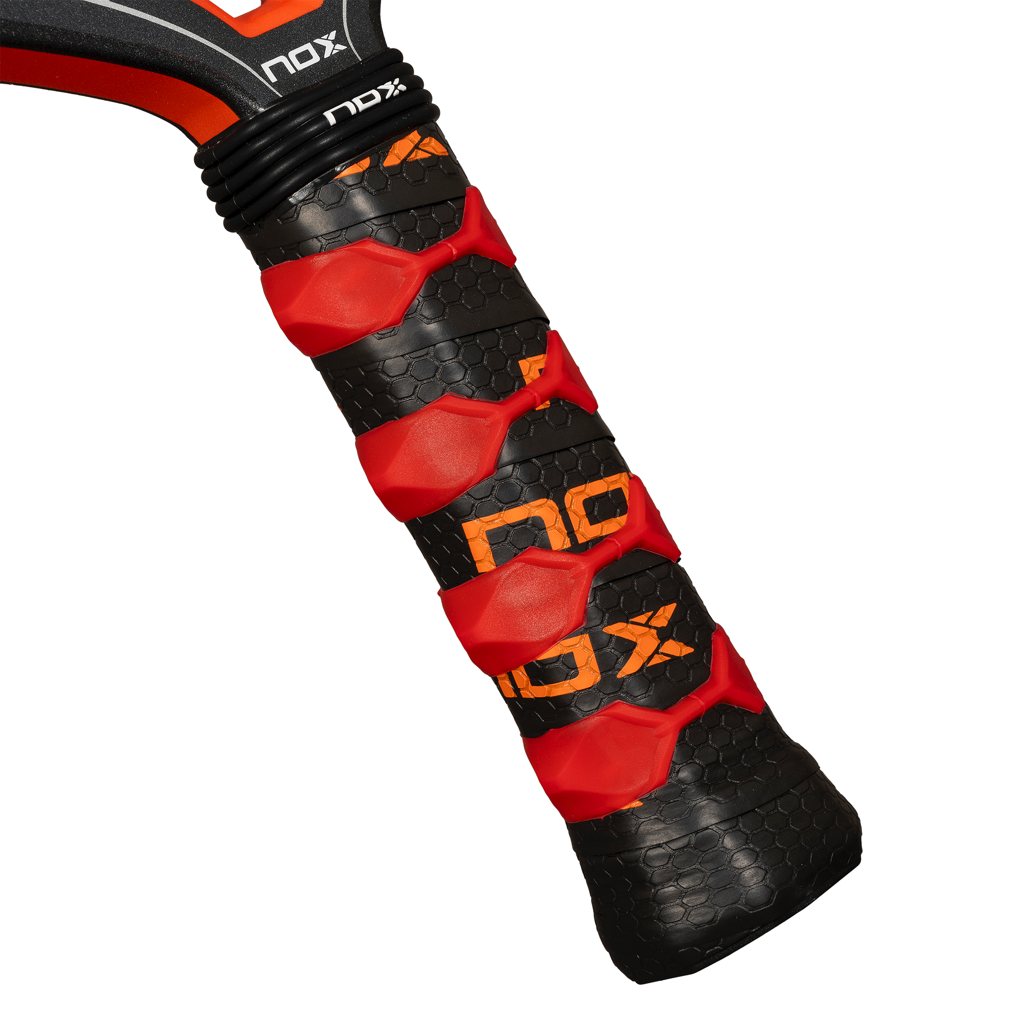 NOX Luxury Tempo pickleball raketės rankena – ergonomiška, su neslystančia apvija ir komfortišku sukibimu