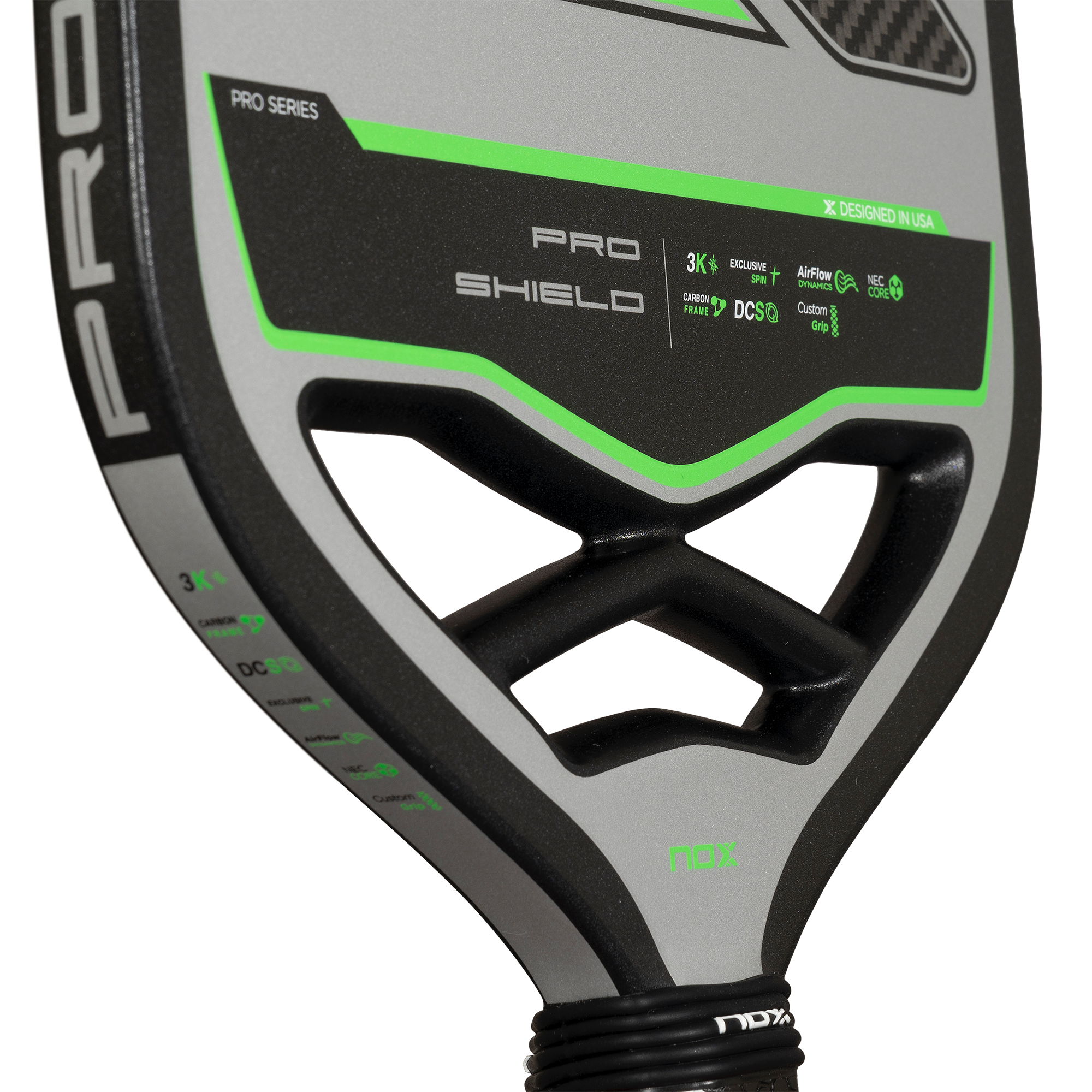 PickleBall racket NOX PRO SHIELD 3K CARBON