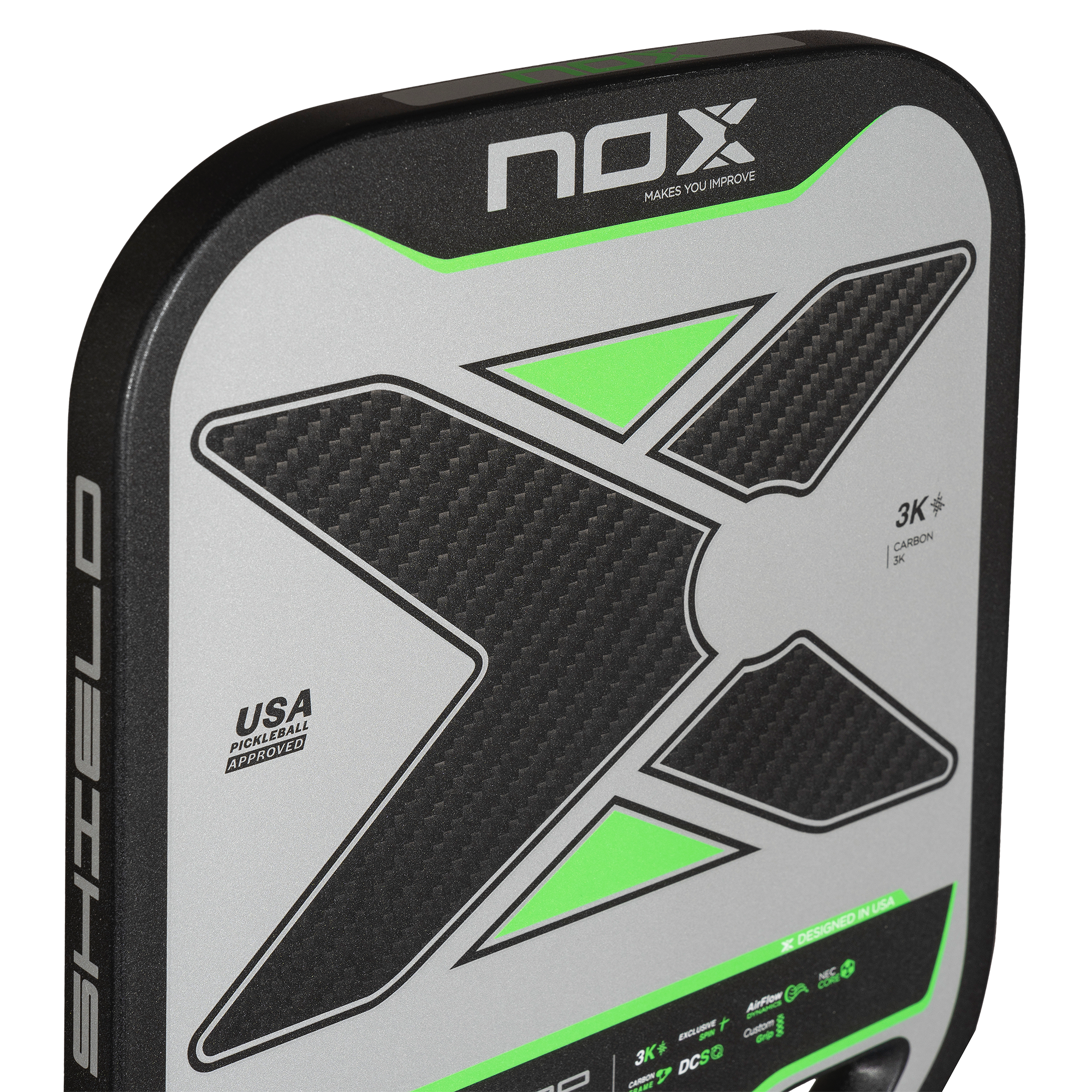 PickleBall racket NOX PRO SHIELD 3K CARBON