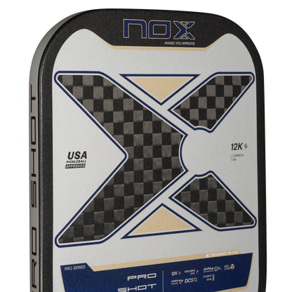PickleBall raketė NOX PRO SHOT RACKET 12K CARBON