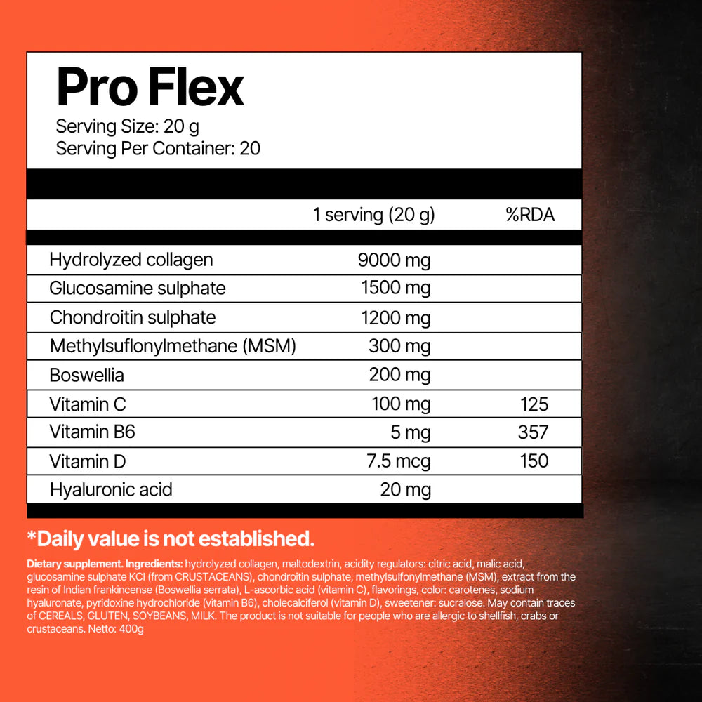Pro Flex Premium Joint Support Formula