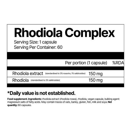 4Endurance RHODIOLA kompleksas
