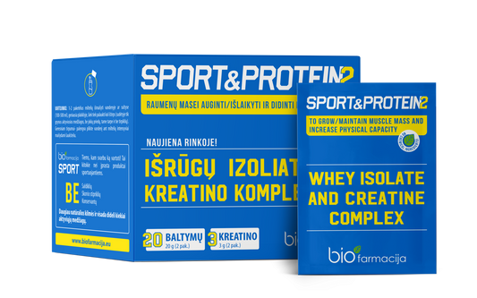 SPORT&PROTEIN2 (28 pakeliai)