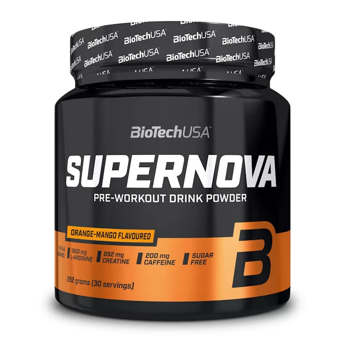 BioTechUSA "SuperNova" PreWorkout stimulant with caffeine (200mg)