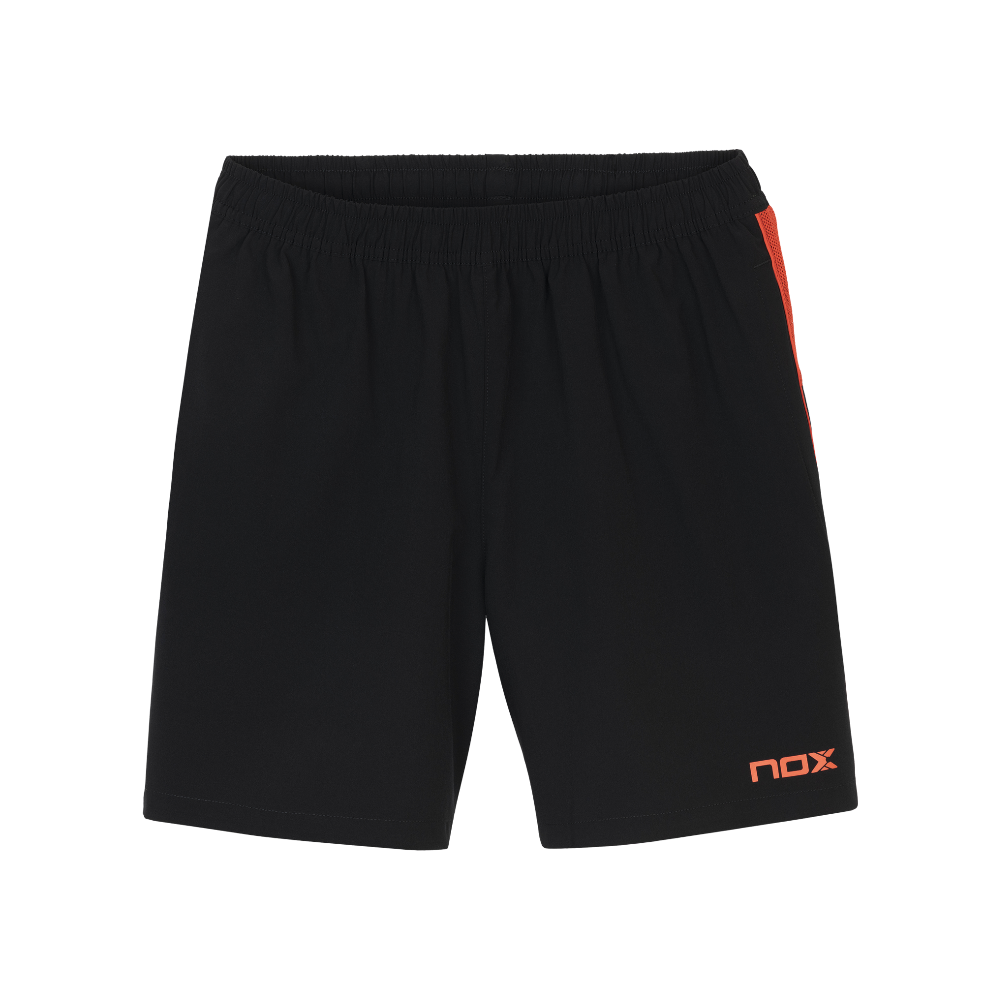 Šortai vyrams NOX TEAM SHORTS Regular Black/Red