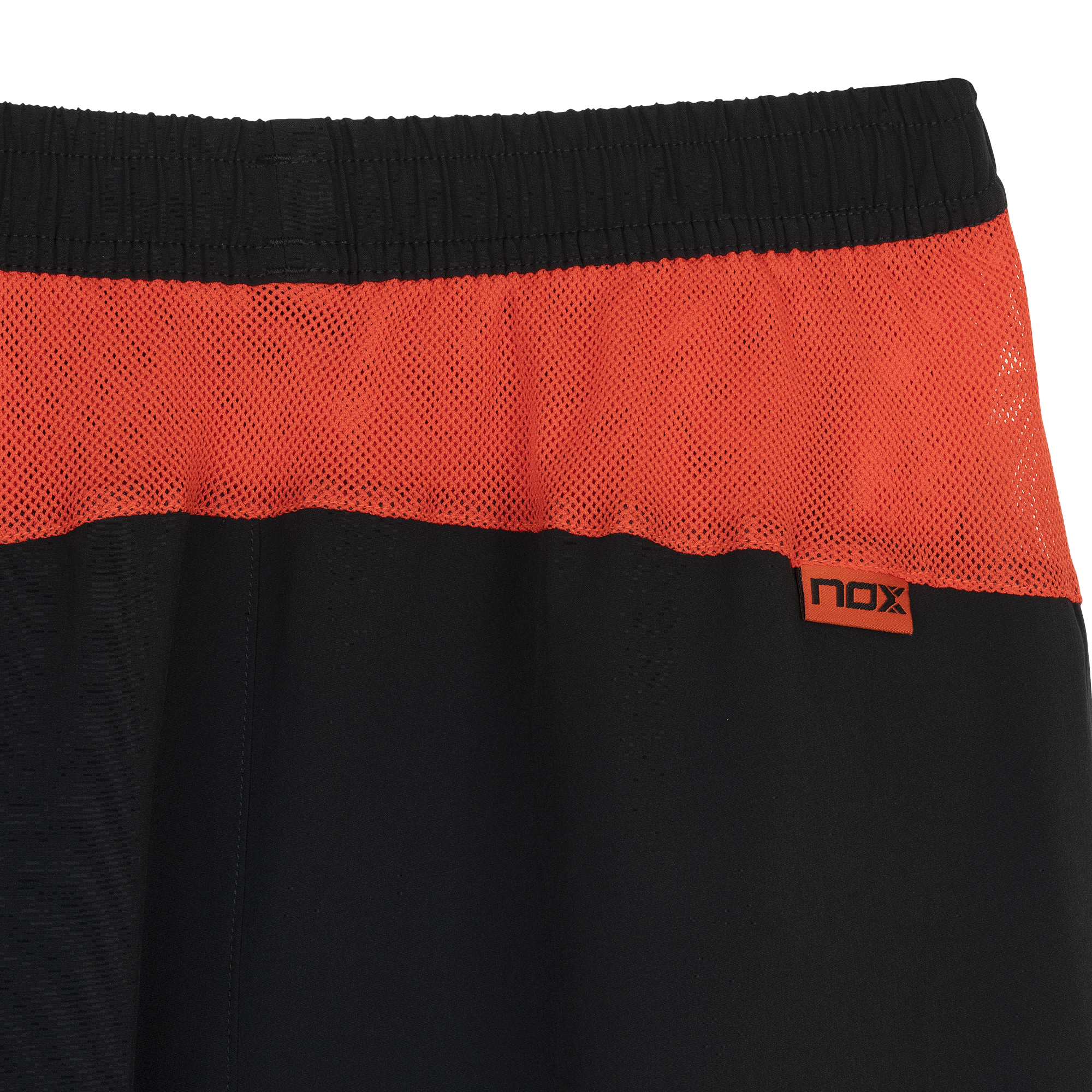 Šortai vyrams NOX TEAM SHORTS Regular Black/Red