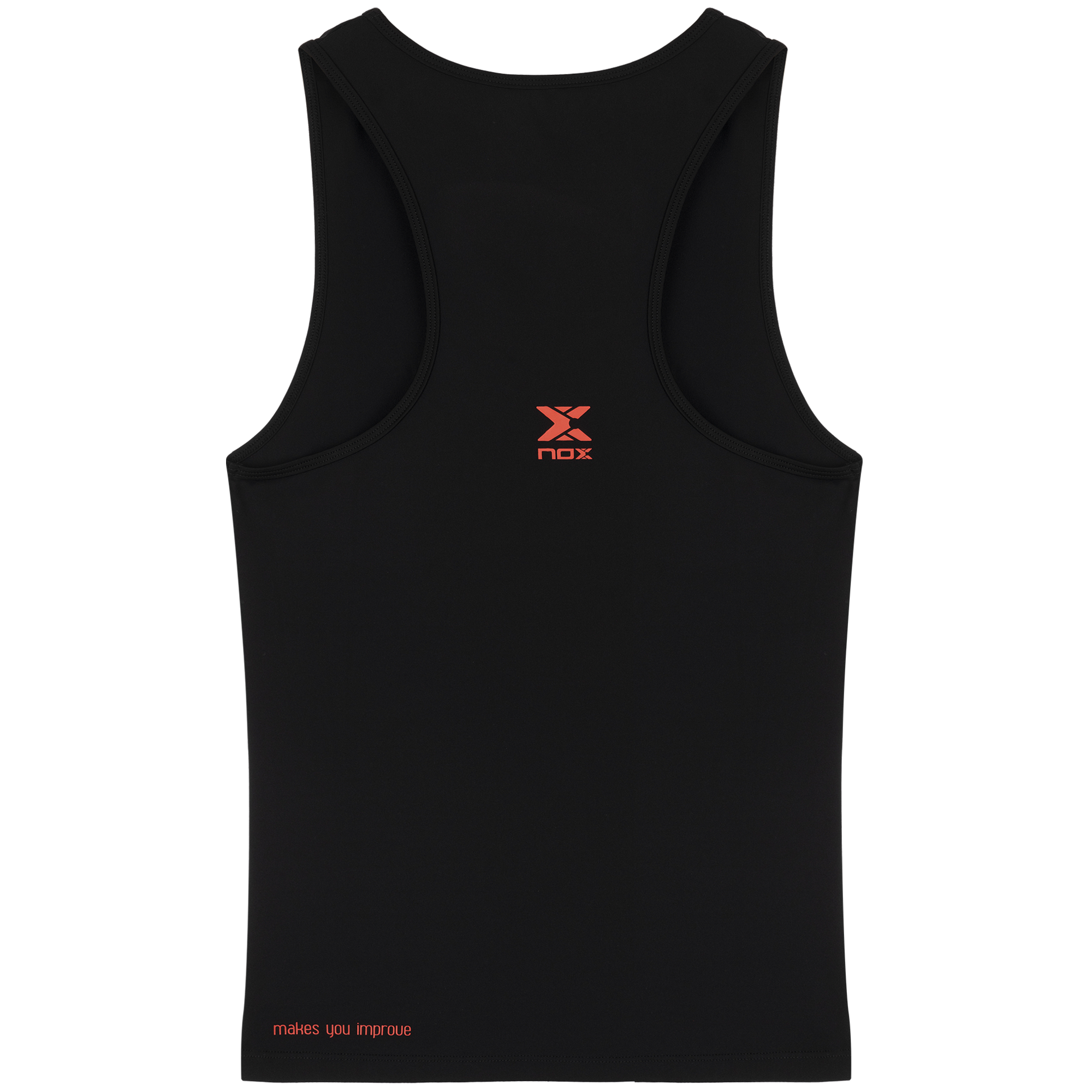 NOX Team padelio marškinėliai moterims Juodi