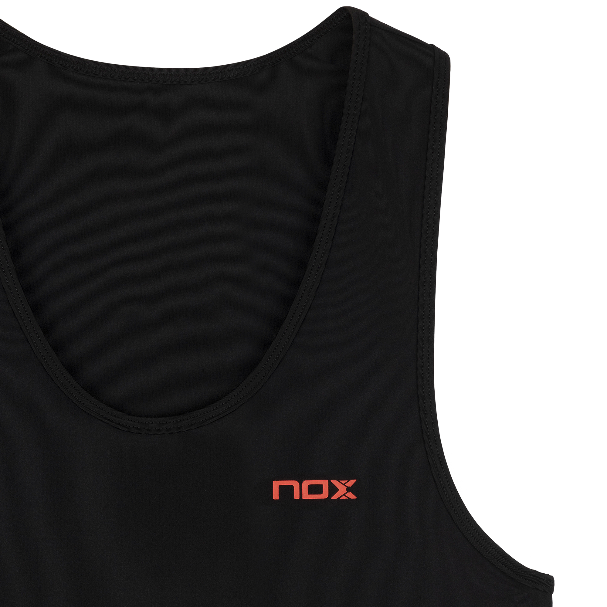 NOX Team padelio marškinėliai moterims Juodi