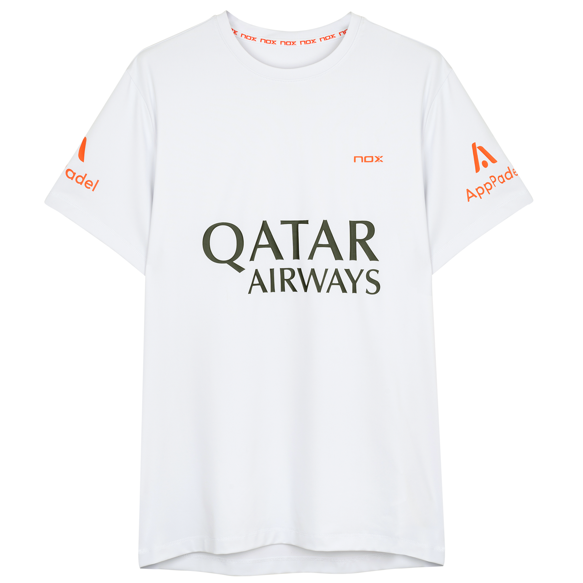 NOX AT1 Sponsors t-shirt white