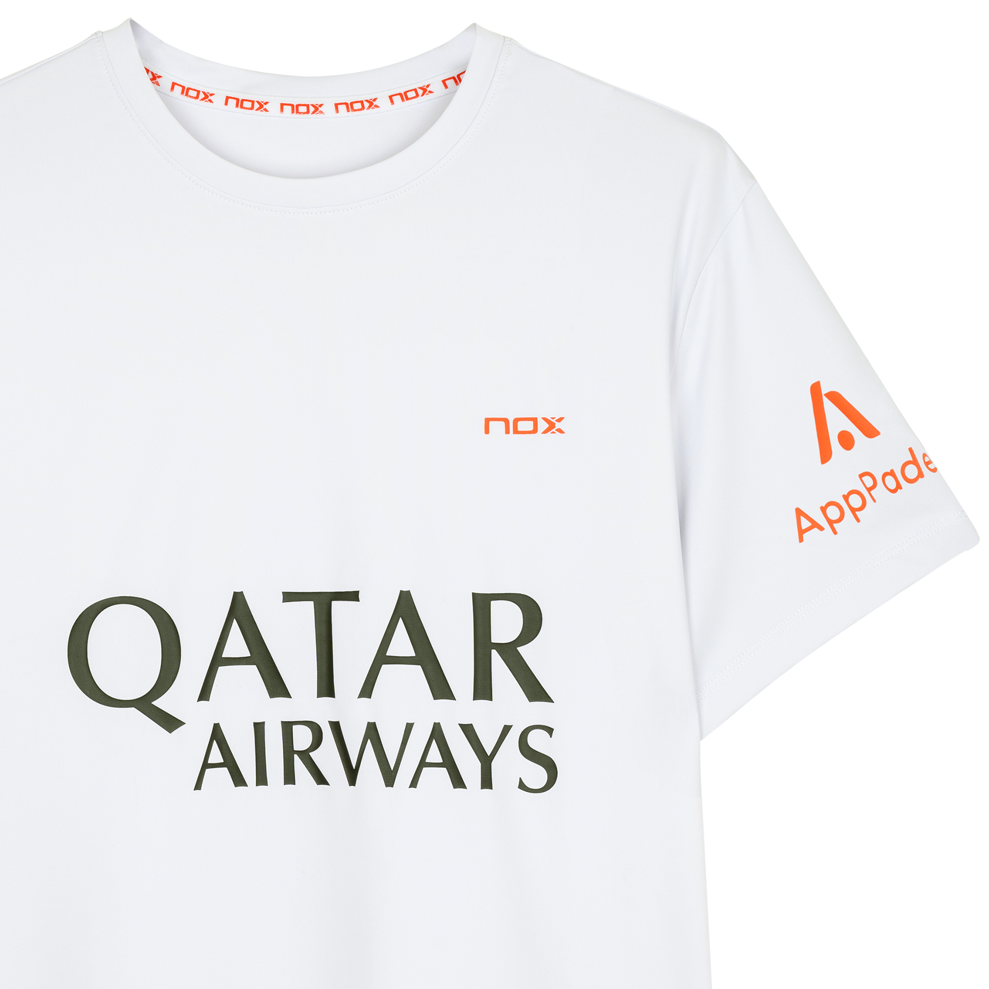 NOX AT1 Sponsors t-shirt white