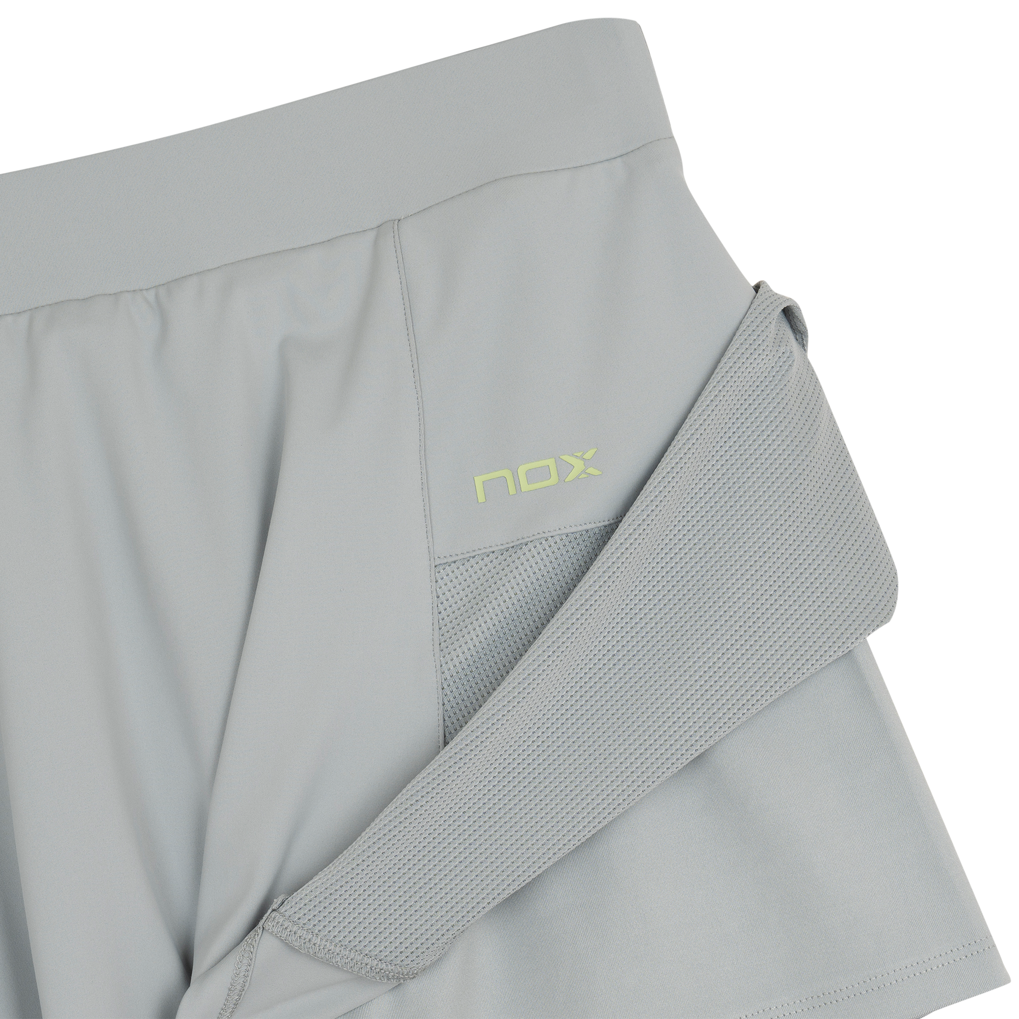 NOX PRO padelio sijonas Misty Grey