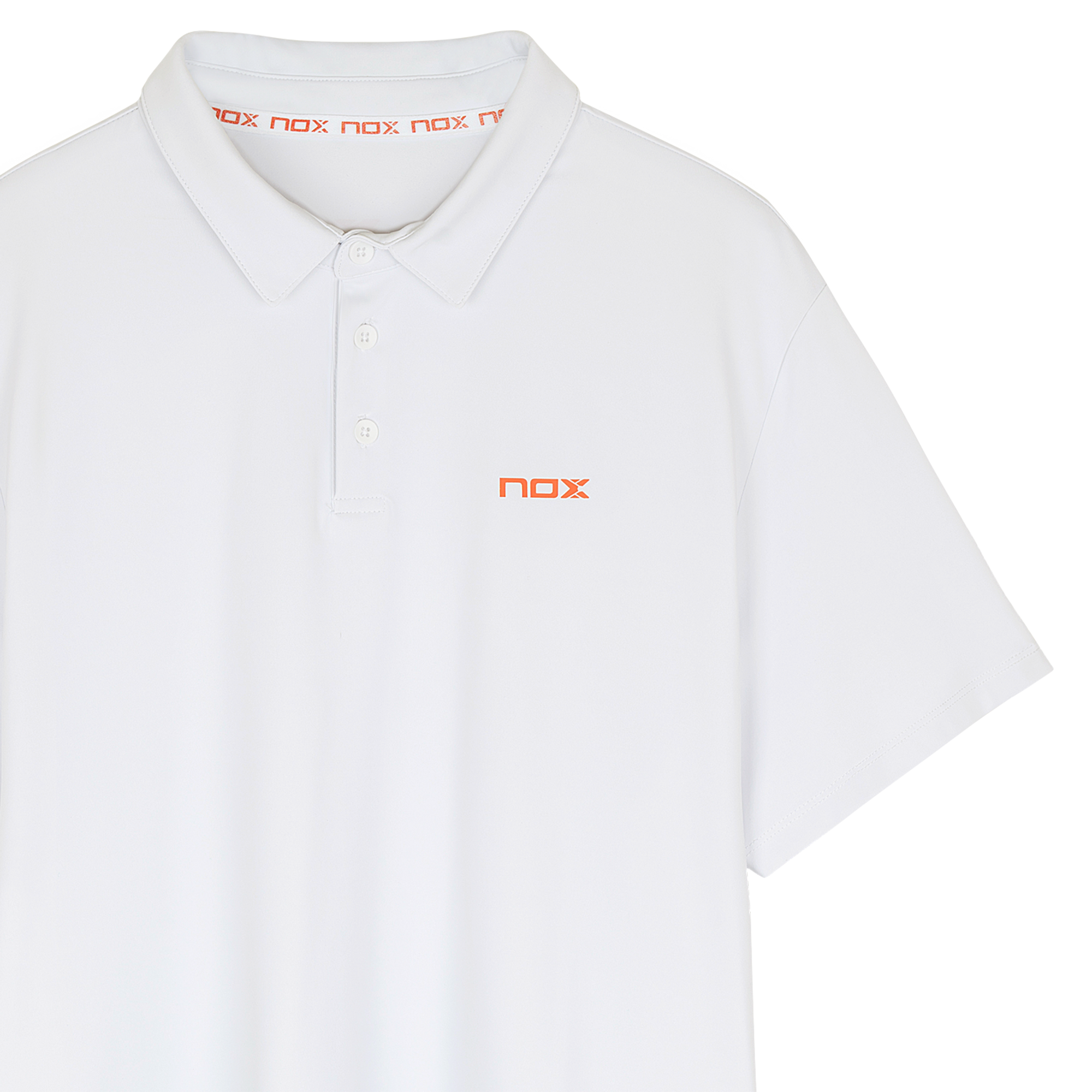 Men's T-shirt NOX TEAM POLO T-Shirt Regular White