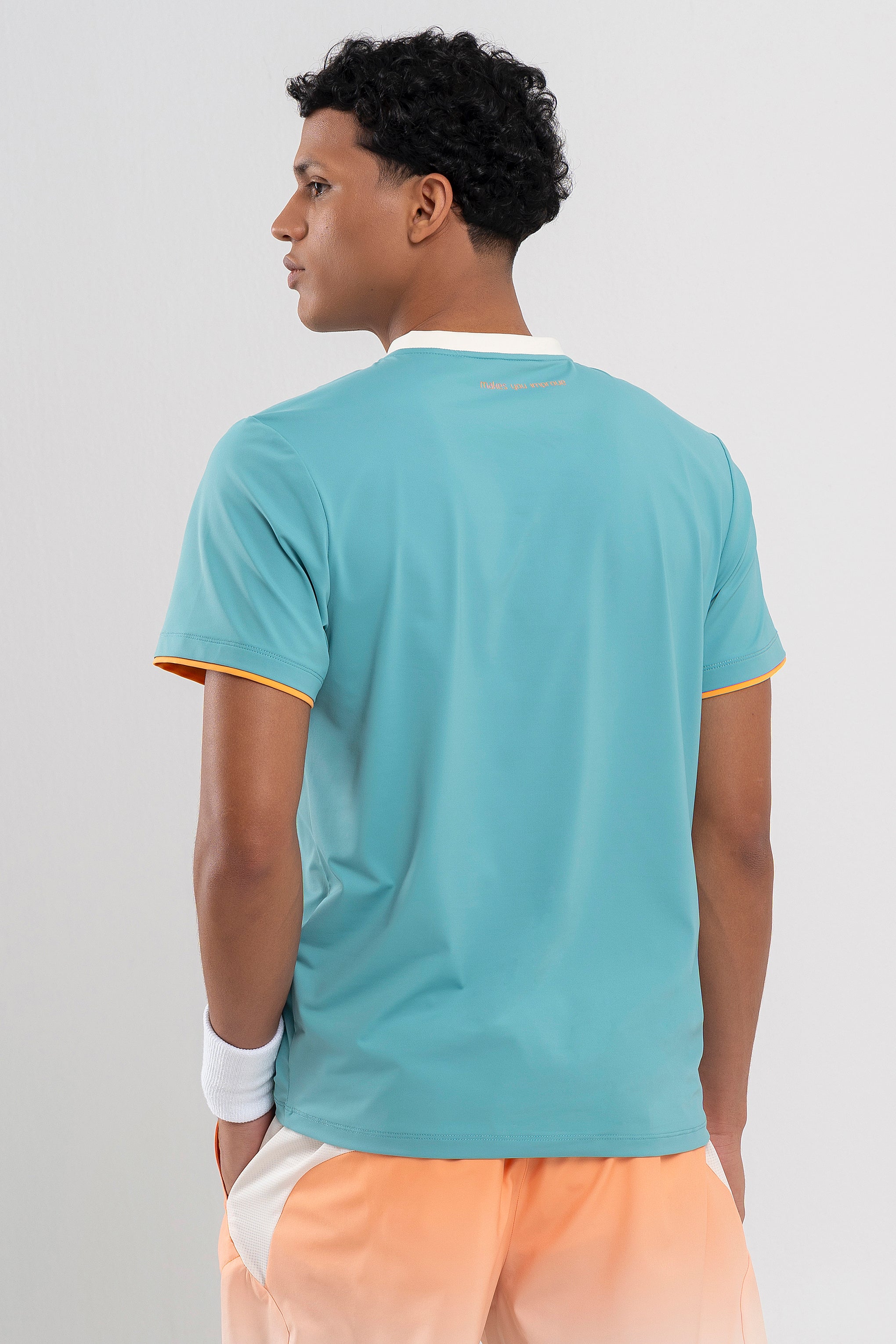 Men's polo shirt NOX PRO POLO T-Shirt Dusty Turquoise