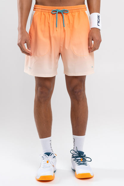 Šortai vyrams NOX PRO Shorts Orange Degraded
