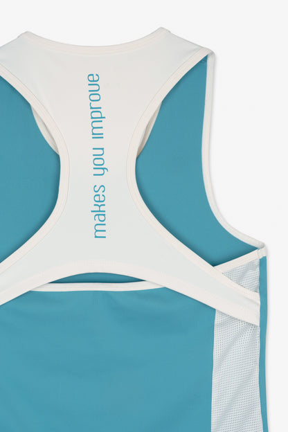 Marškinėliai moterims NOX PRO TOP Tank Dusty Turquoise