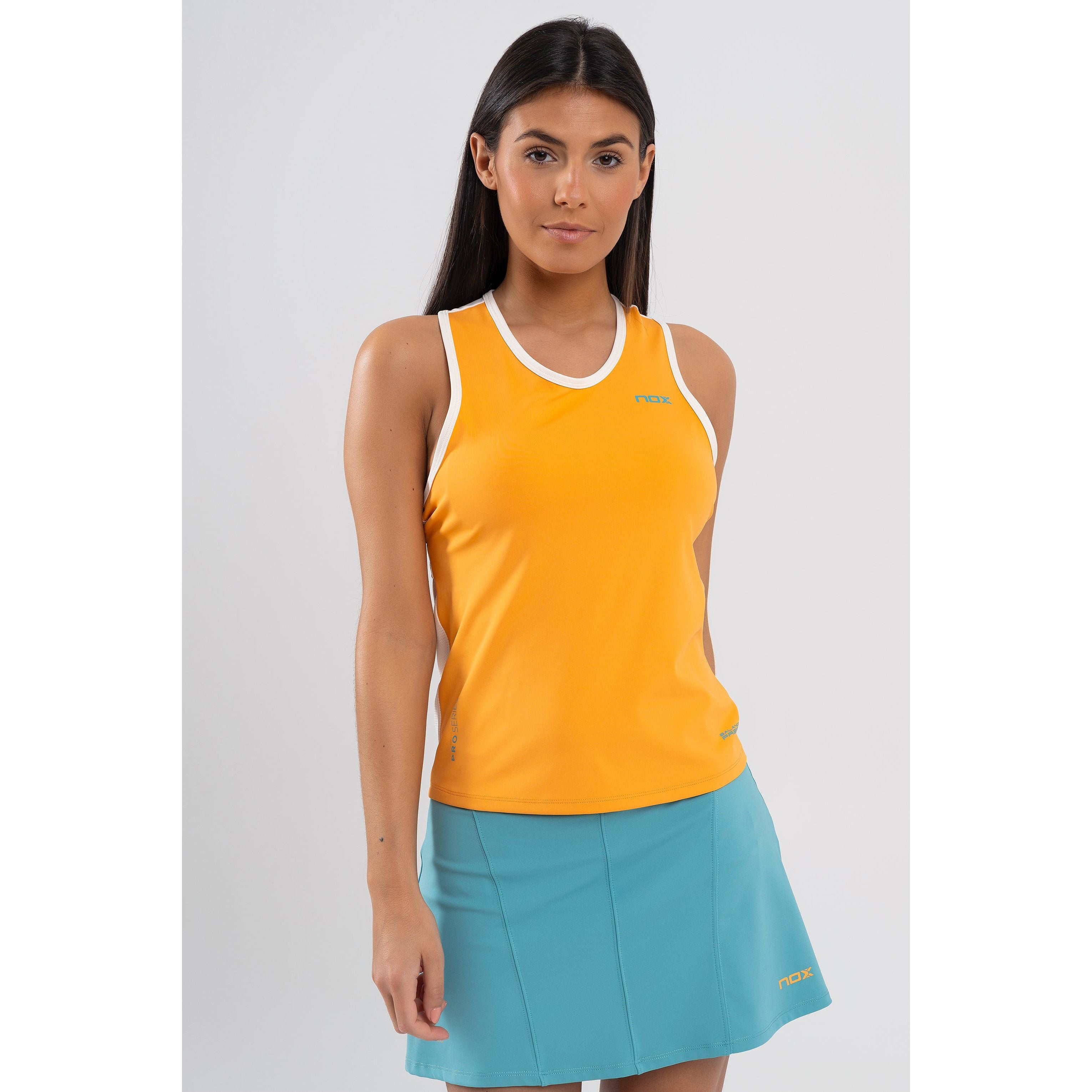 Women's T-shirt NOX PRO Top (color: Mock Orange)