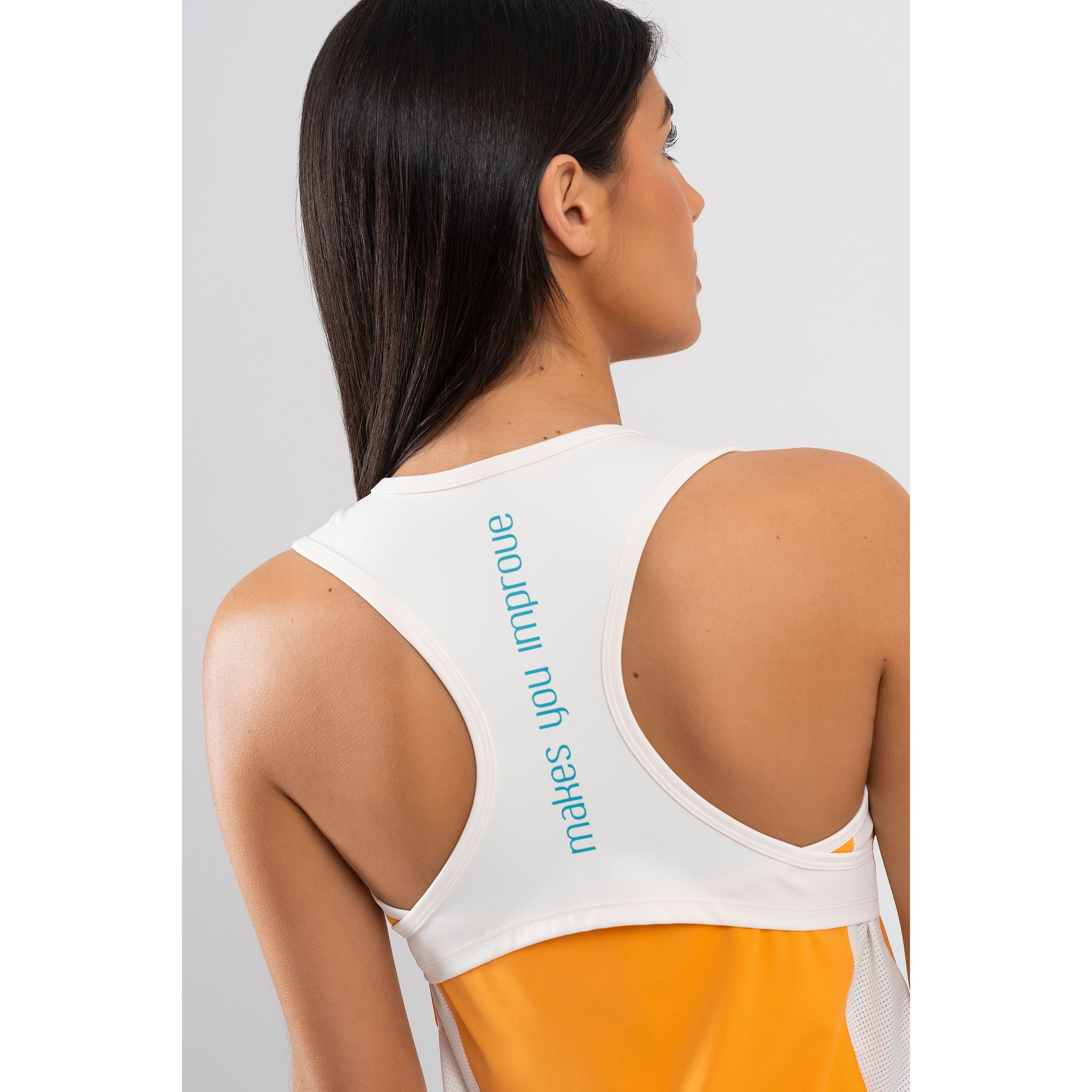 Women's T-shirt NOX PRO Top (color: Mock Orange)