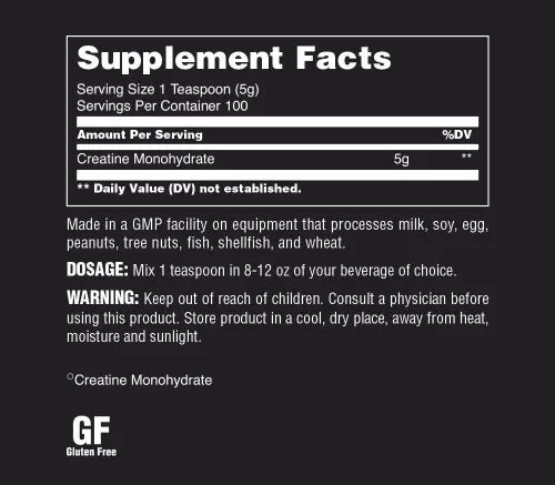 Universal Animal Creatine 500g Universal Nutrition