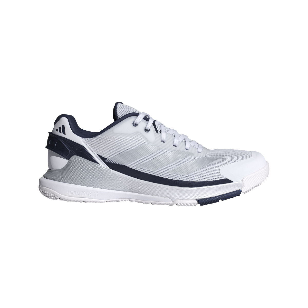 Padelio batai ADIDAS Crazyquick LS Padel White/Blue (46)