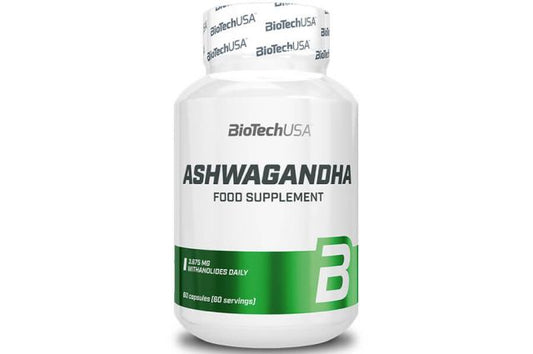 BioTechUSA ASHWAGANDHA ašvagandos papildas