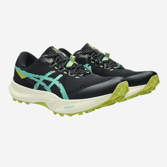ASICS Fuji Lite 6 vyriški trail batai, juoda/žalia