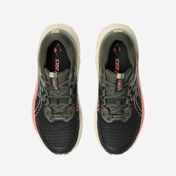 ASICS GEL-TRABUCO 13 GTX moteriški trail batai (sp. juoda/chaki)