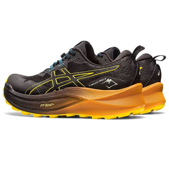 ASICS TRABUCO MAX 2 vyriški trail batai (sp. juoda/geltona)