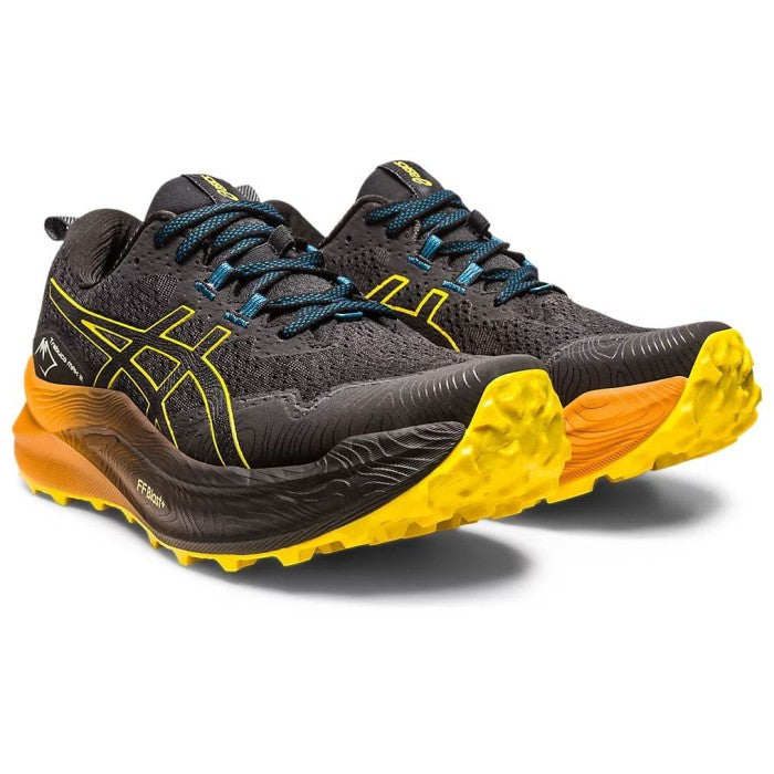 ASICS TRABUCO MAX 2 vyriški trail batai (sp. juoda/geltona)