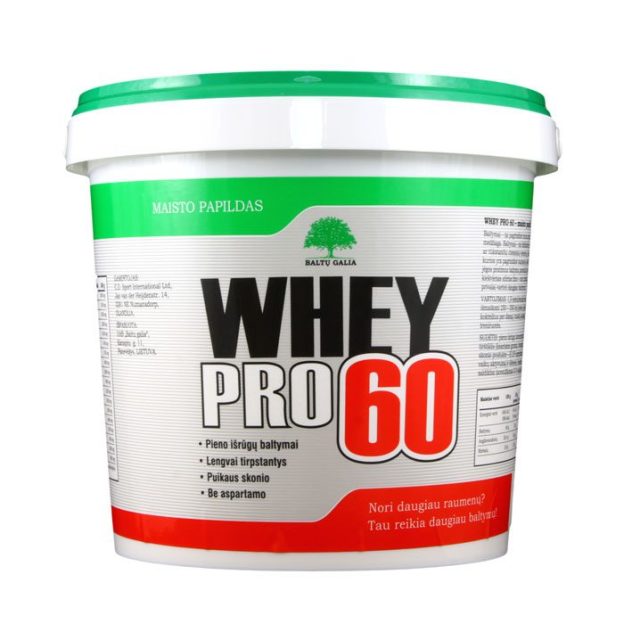Baltų Galia "WHEY PRO 60" 500g Whey protein