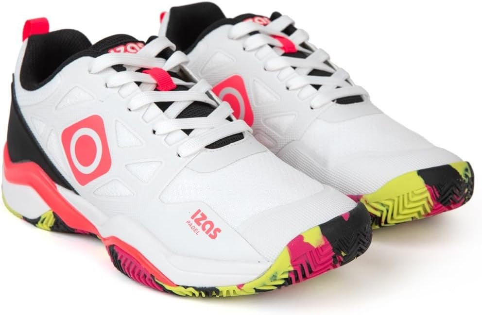 Padelio batai IZAS Ibort White/Black (38)