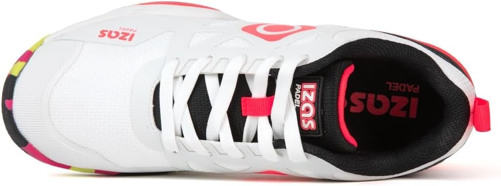 Padelio batai IZAS Ibort White/Black (38)
