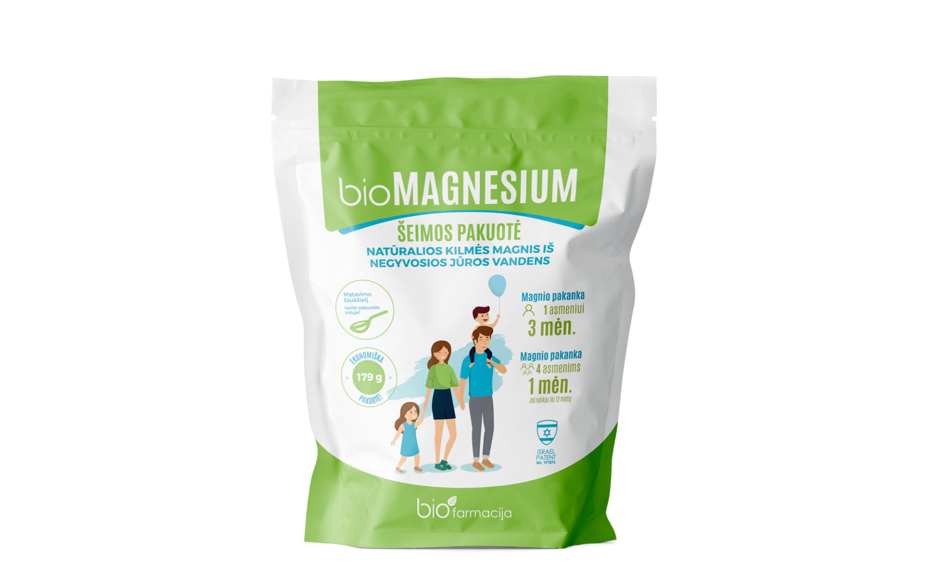 bioMAGNESIUM Family Pack soluble powder 179g