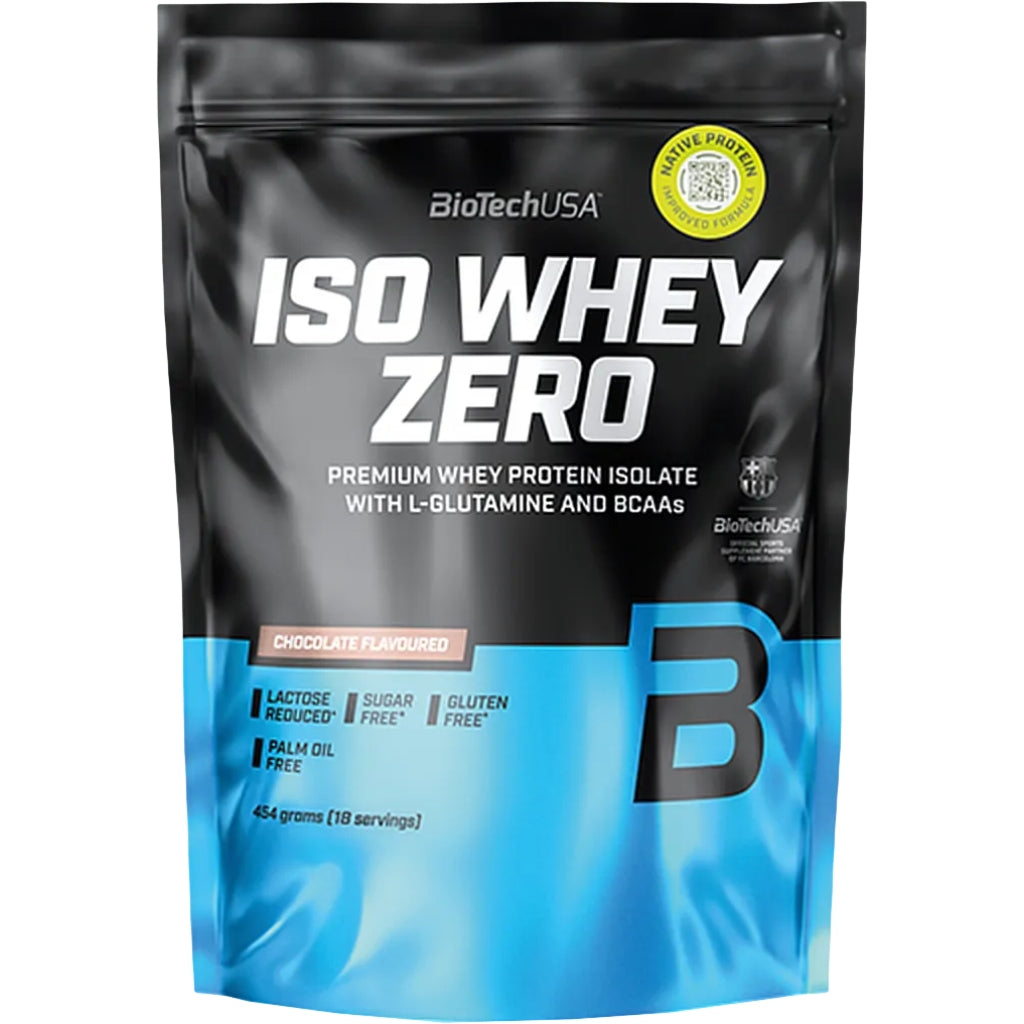 BioTech ISO WHEY ZERO protein isolate 454g