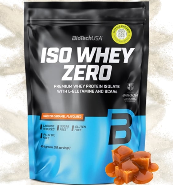 BioTech ISO WHEY ZERO protein isolate 454g