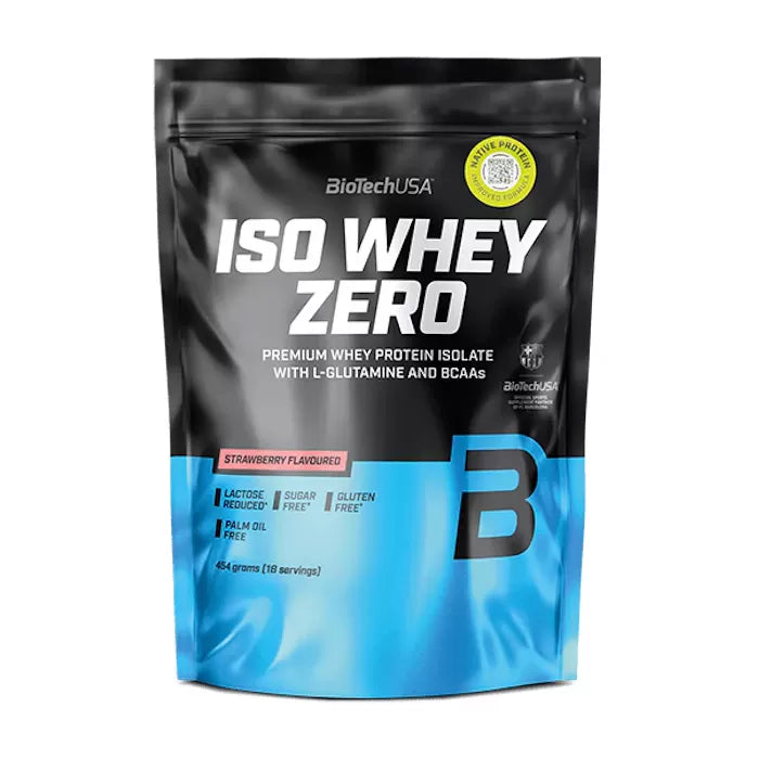 BioTech ISO WHEY ZERO protein isolate 454g