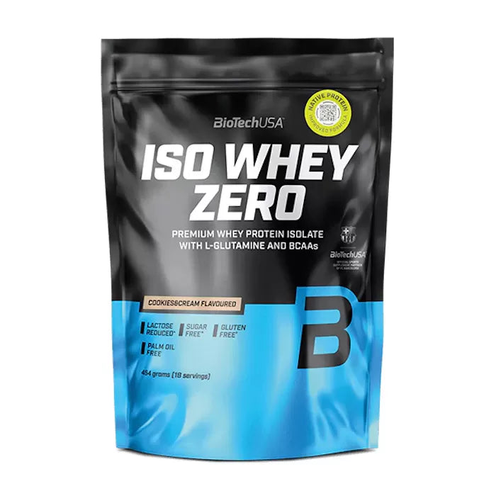 BioTech ISO WHEY ZERO protein isolate 454g