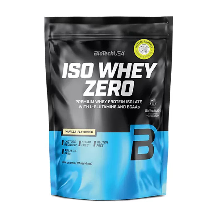BioTech ISO WHEY ZERO protein isolate 454g