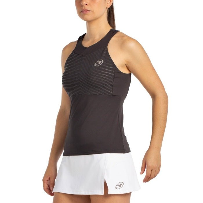 Bullpadel Erare moteriški marškinėliai (sp. juoda) - FitZone