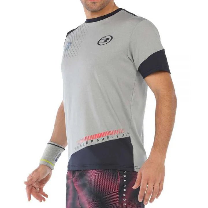 Bullpadel Marškinėliai WPT Robine (sp. pilka) - FitZone