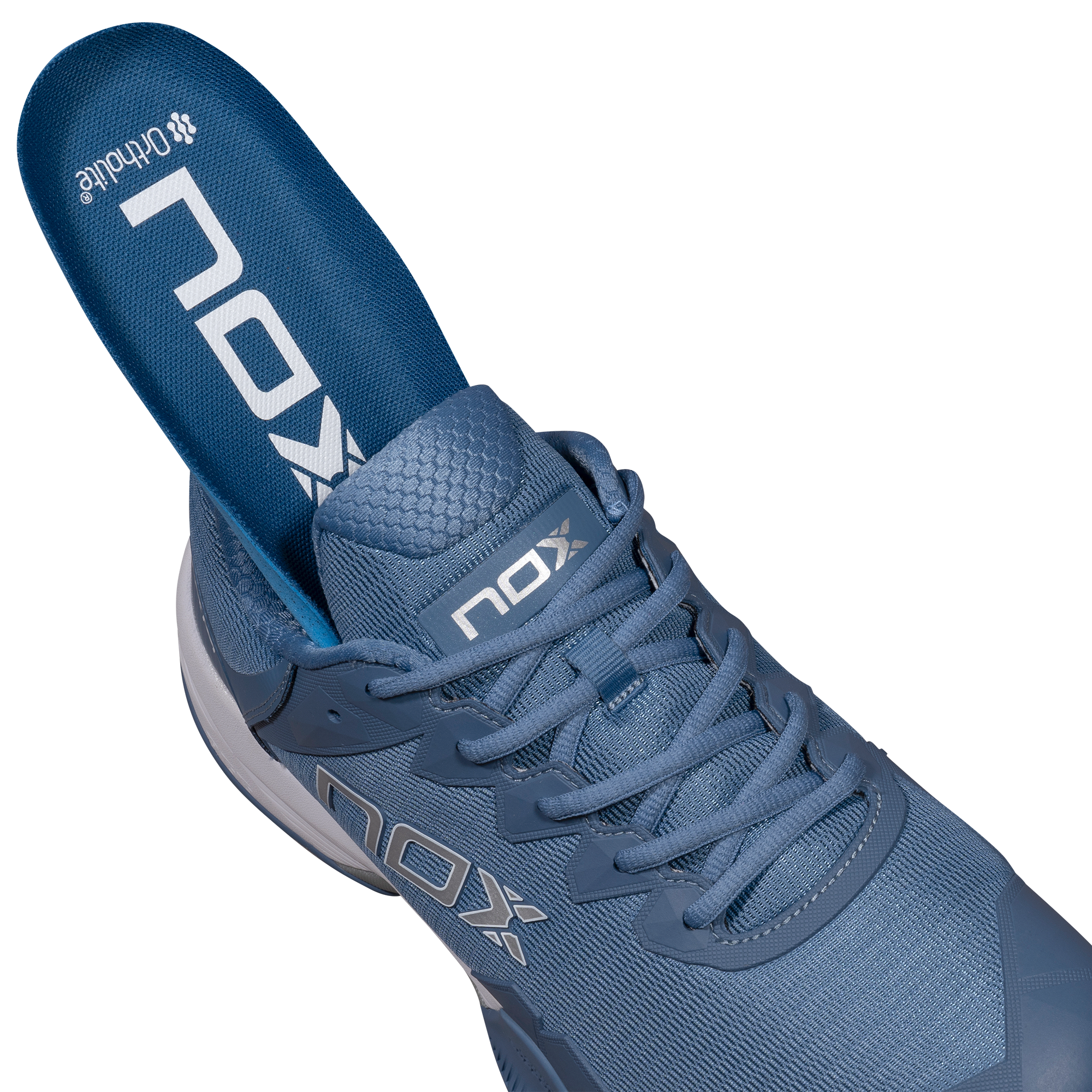 NOX ML10 Hexa blue/silver padel shoes batai melyni
